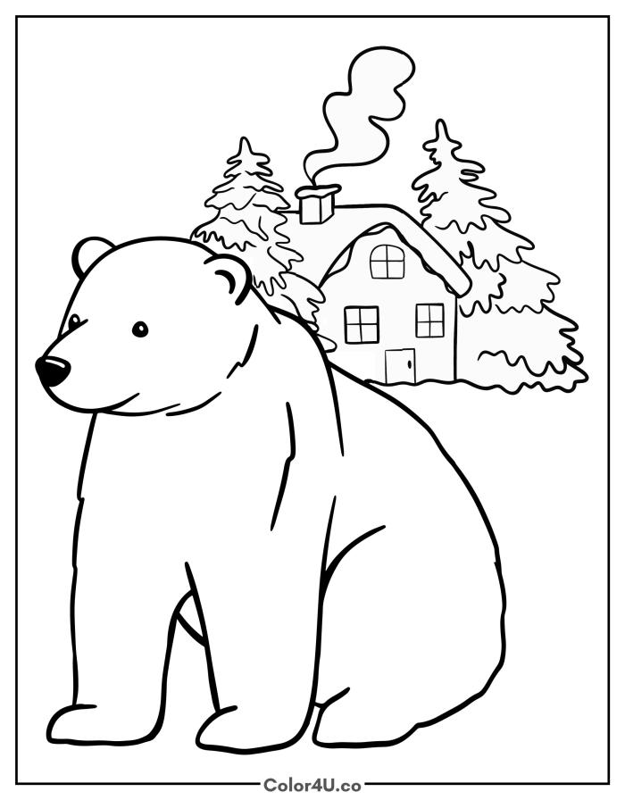 bear-and-the-hut