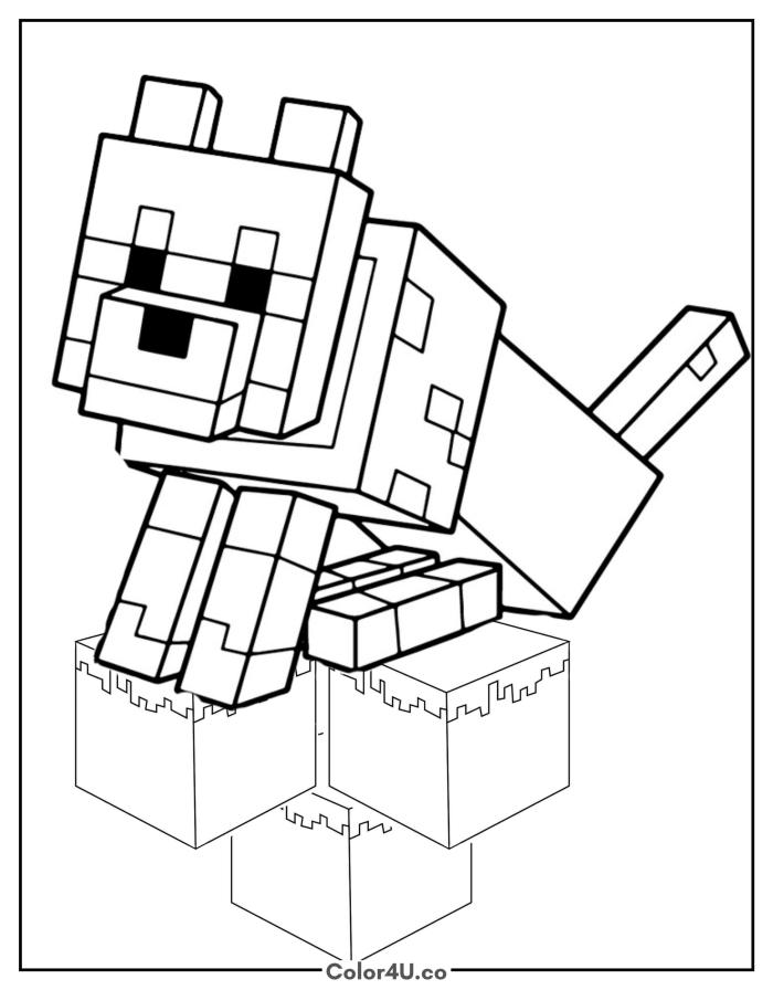 Free The Minecraft Dog Coloring Sheet 20 Downloads Download And Free The Minecraft Dog Coloring Sheet 20 Downloads Download And