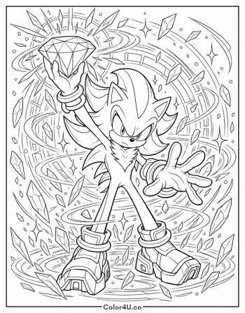 Chaos Control coloring page