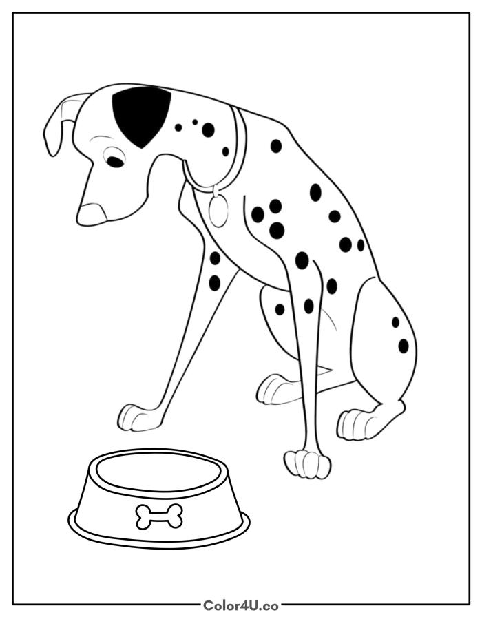 a-dalmatian-and-food