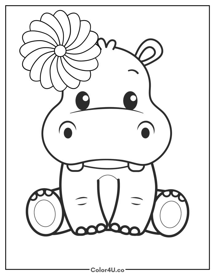 hippo-with-a-flower-on-his-head