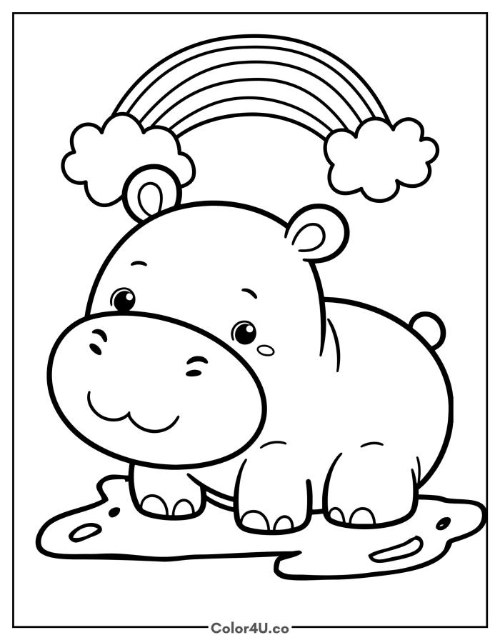 hippo-and-the-rainbow