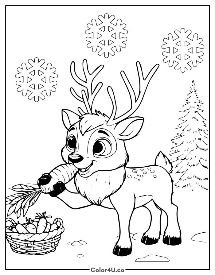 reindeer-eating-carrots