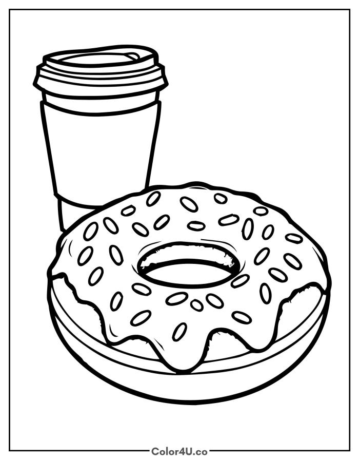 coffee-and-a-donut