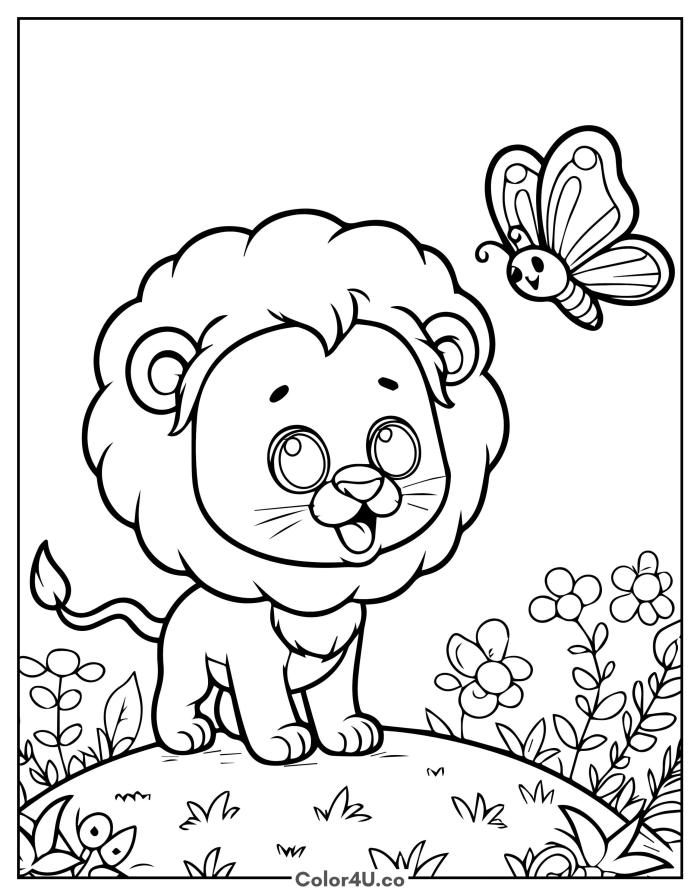 the-lion-and-the-butterfly