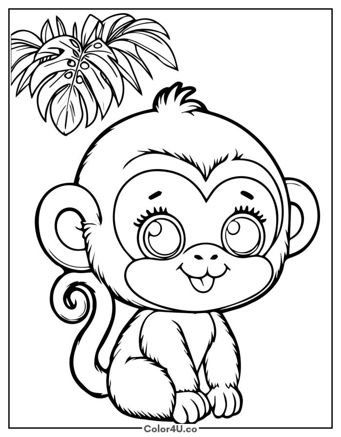 monkey-under-the-palm