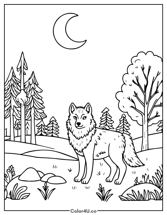 wolf-in-the-woods