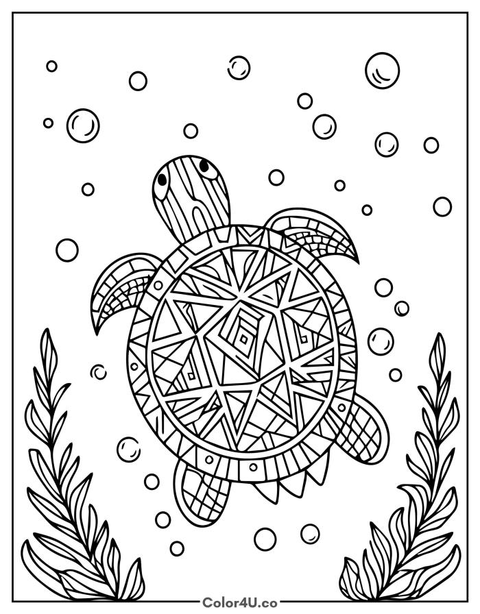 turtle-in-the-sea