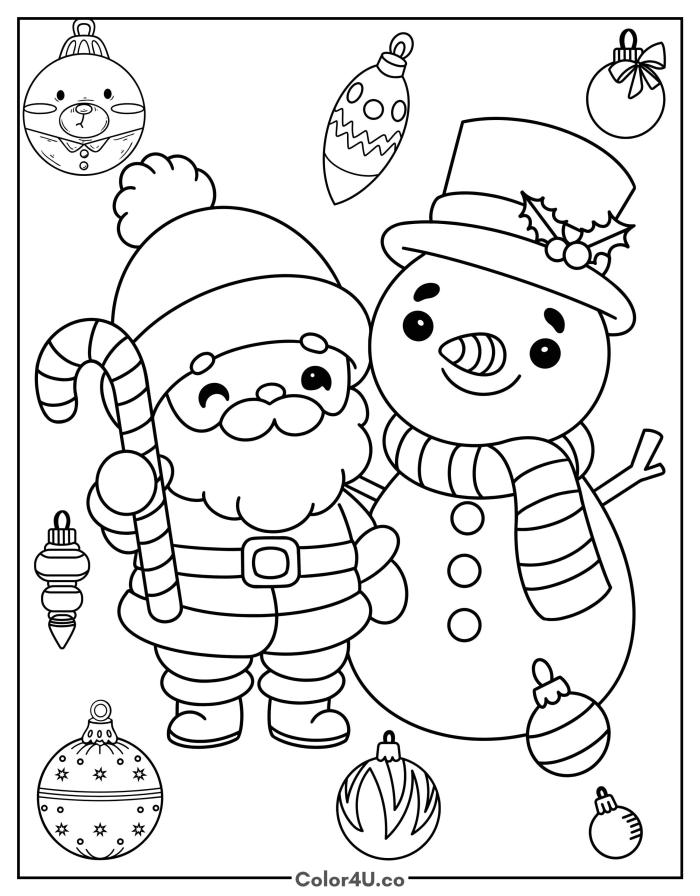 santa-claus-and-the-snowman