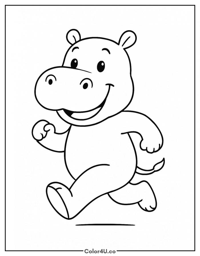 hippo-running