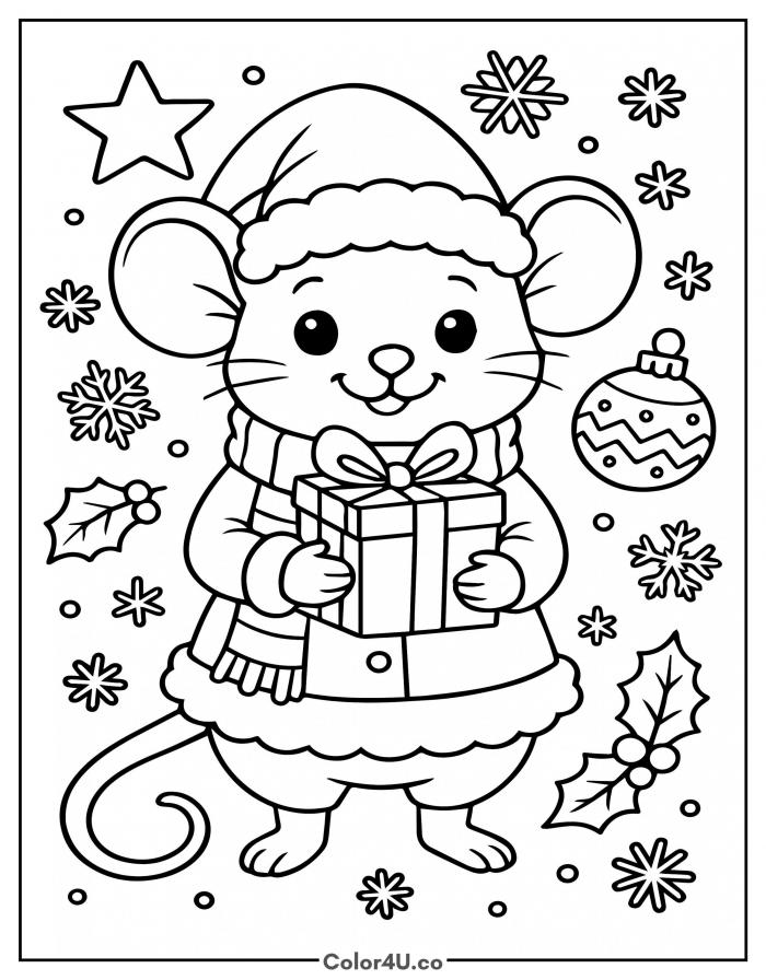 christmas-mouse