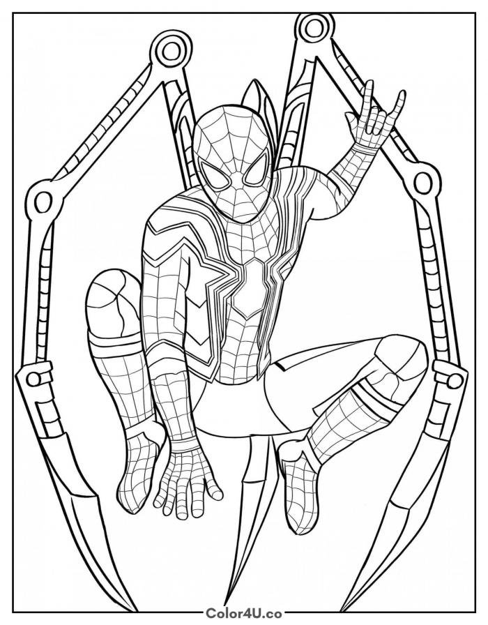 spider-man-with-mechanical-arms